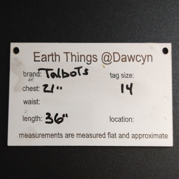 Talbots Striped Sleeveless Dress - Picture 8 of 10